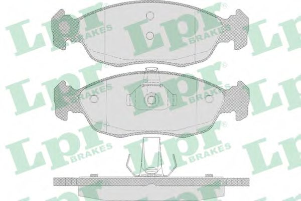 Тормозные колодки LPR 05P644