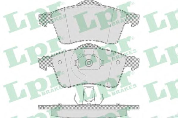 Тормозные колодки LPR 05P645