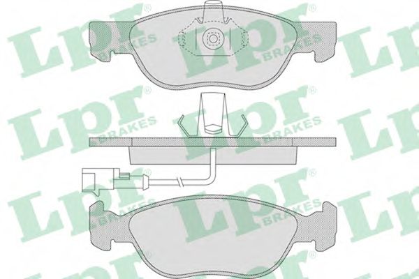 Тормозные колодки LPR 05P646