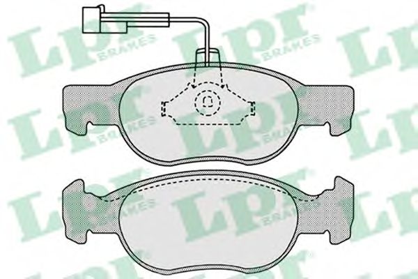 Тормозные колодки LPR 05P652
