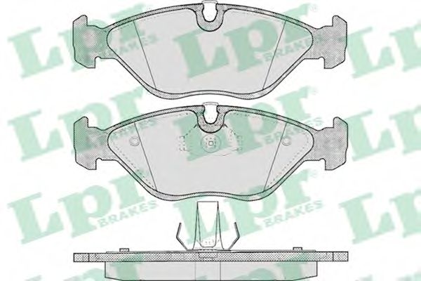 Тормозные колодки LPR 05P656