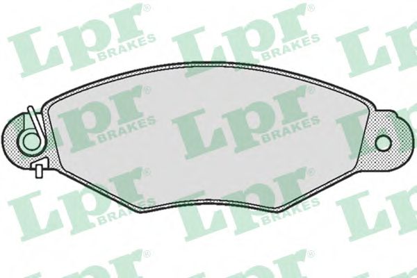 Тормозные колодки LPR 05P661
