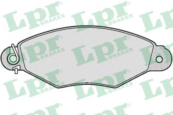 Тормозные колодки LPR 05P662