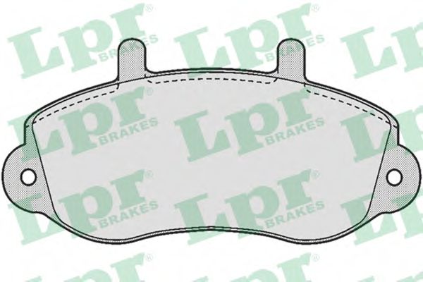 Тормозные колодки LPR 05P663