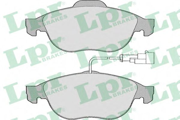 Тормозные колодки LPR 05P664