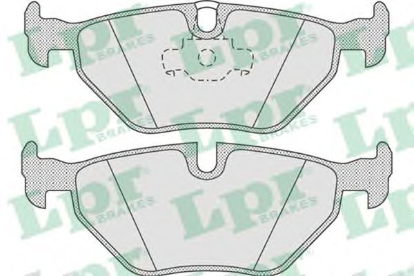 Тормозные колодки LPR 05P675