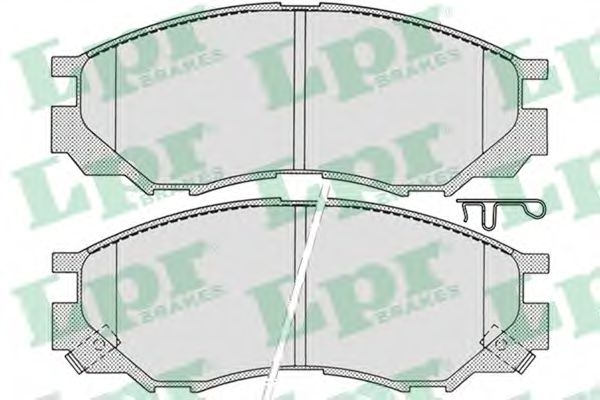 Тормозные колодки LPR 05P686