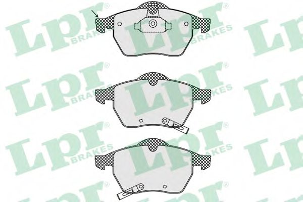 Тормозные колодки LPR 05P689