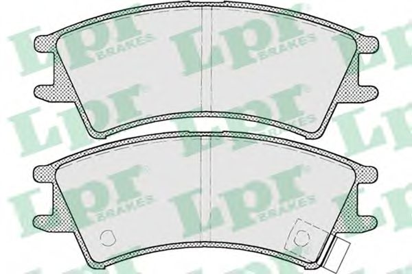 Тормозные колодки LPR 05P695