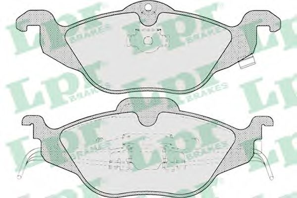 Тормозные колодки LPR 05P698