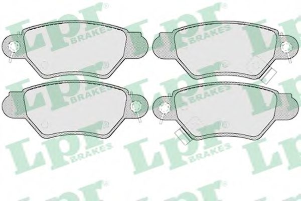 Тормозные колодки LPR 05P699