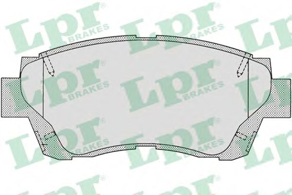 Тормозные колодки LPR 05P701