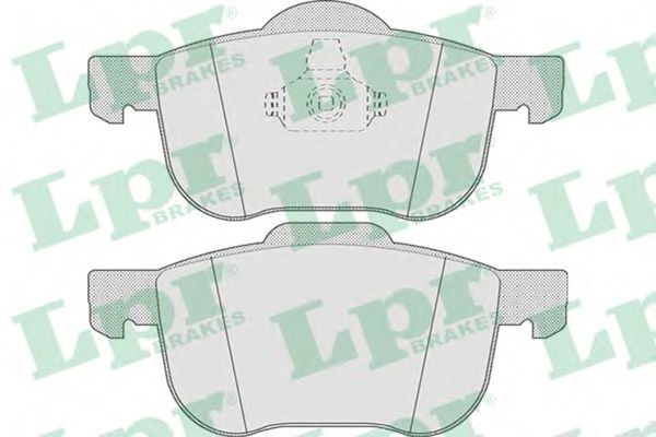 Тормозные колодки LPR 05P704