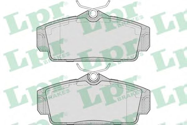 Тормозные колодки LPR 05P706