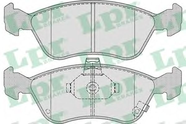 Тормозные колодки LPR 05P709