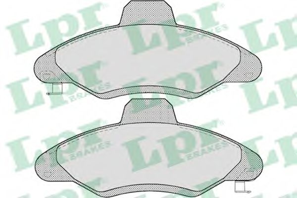 Тормозные колодки LPR 05P717