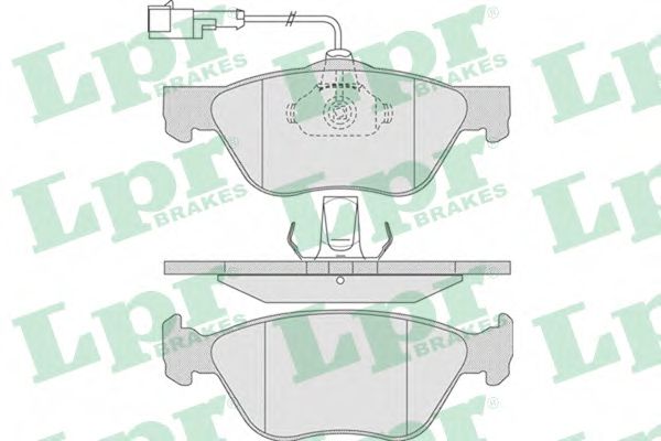 Тормозные колодки LPR 05P720