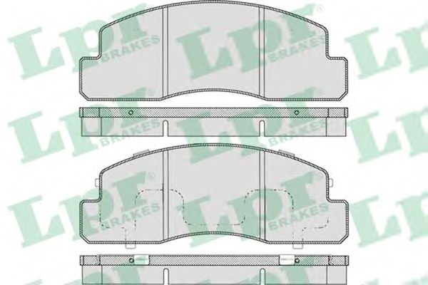 Тормозные колодки LPR 05P723