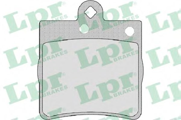 Тормозные колодки LPR 05P726