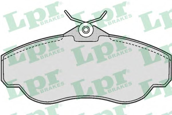 Тормозные колодки LPR 05P728