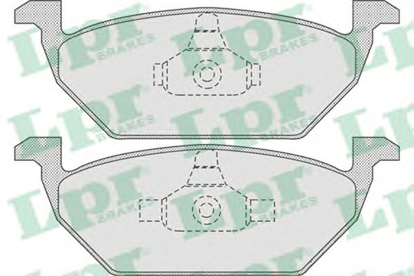 Тормозные колодки LPR 05P730