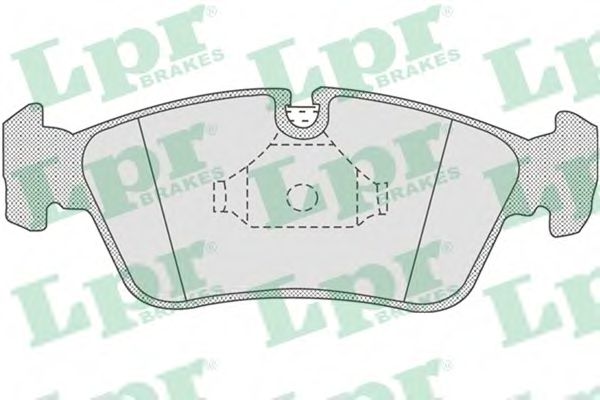 Тормозные колодки LPR 05P757