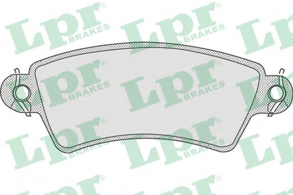 Тормозные колодки LPR 05P766
