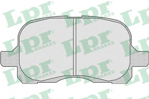 Тормозные колодки LPR 05P768