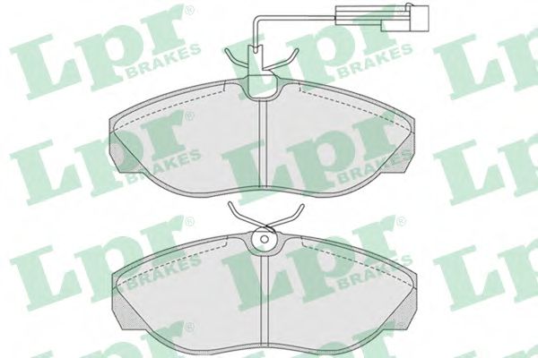 Тормозные колодки LPR 05P774