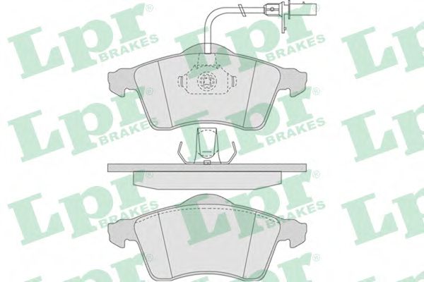 Тормозные колодки LPR 05P787
