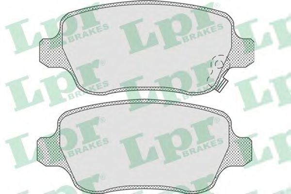 Тормозные колодки LPR 05P811