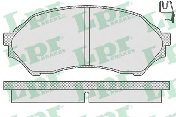Тормозные колодки LPR 05P813