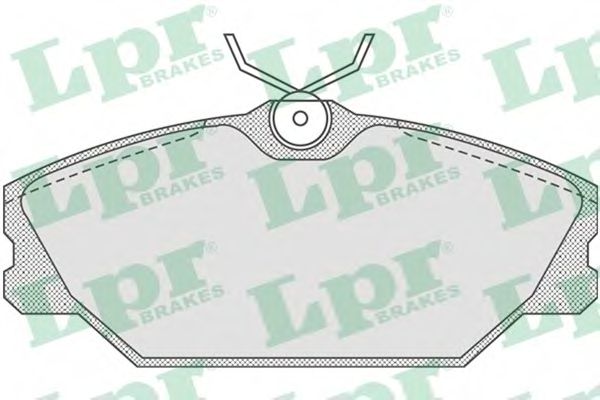 Тормозные колодки LPR 05P816