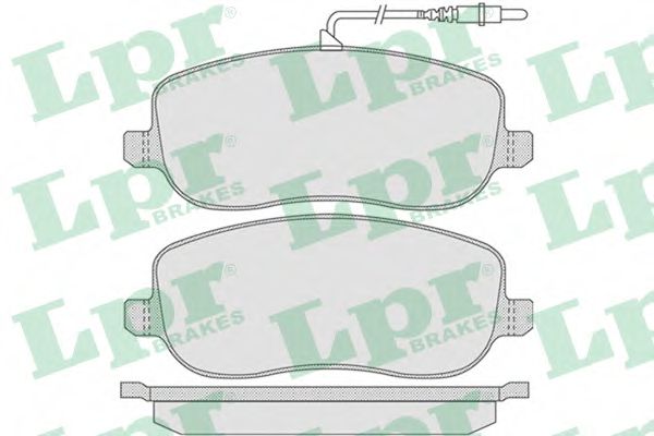 Тормозные колодки LPR 05P831