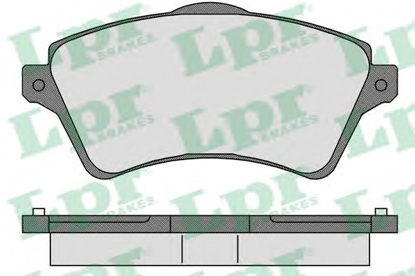 Тормозные колодки LPR 05P833