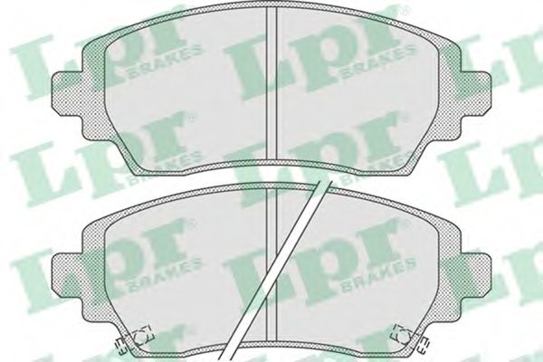 Тормозные колодки LPR 05P834