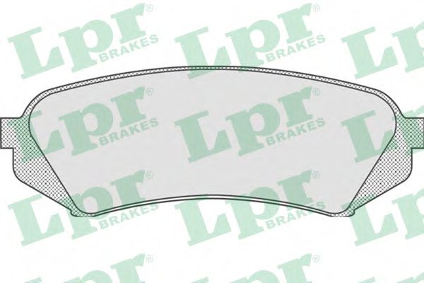 Тормозные колодки LPR 05P835