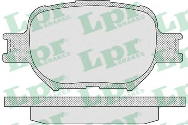 Тормозные колодки LPR 05P837