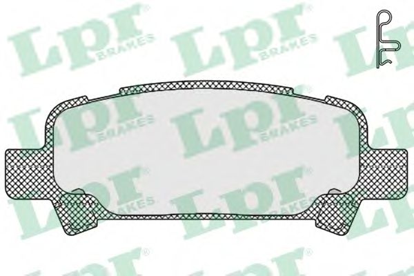 Тормозные колодки LPR 05P838