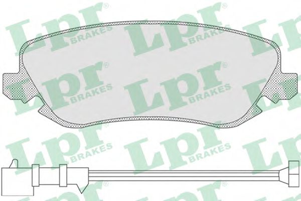 Тормозные колодки LPR 05P842
