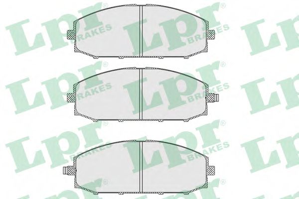 Тормозные колодки LPR 05P845