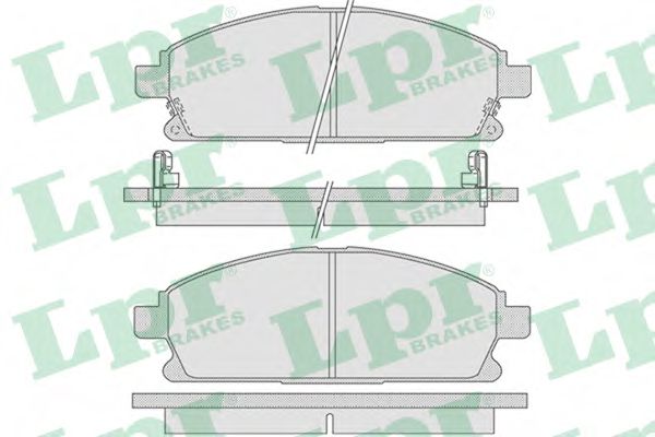 Тормозные колодки LPR 05P846