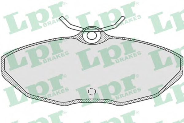 Тормозные колодки LPR 05P854