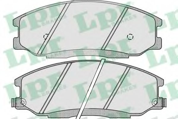 Тормозные колодки LPR 05P860