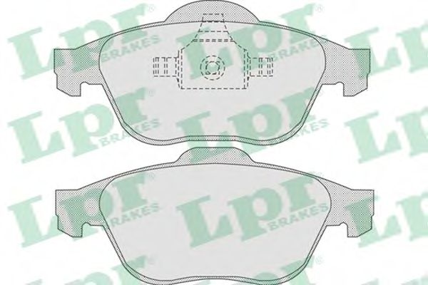 Тормозные колодки LPR 05P864