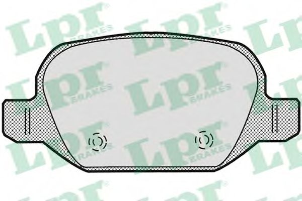 Тормозные колодки LPR 05P871