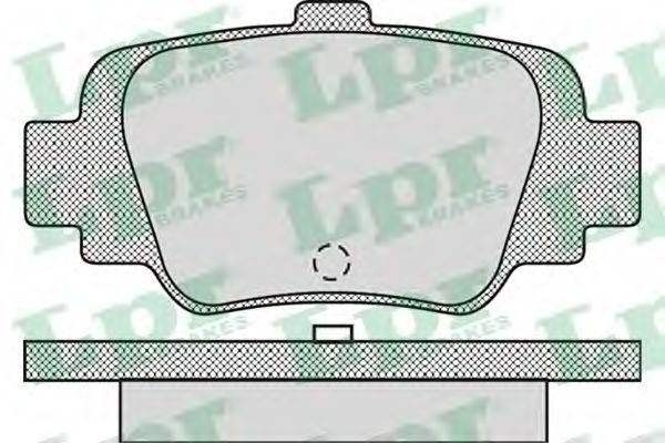 Тормозные колодки LPR 05P874