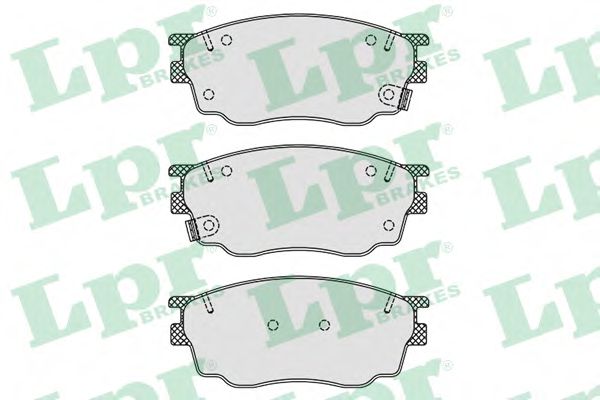 Тормозные колодки LPR 05P877