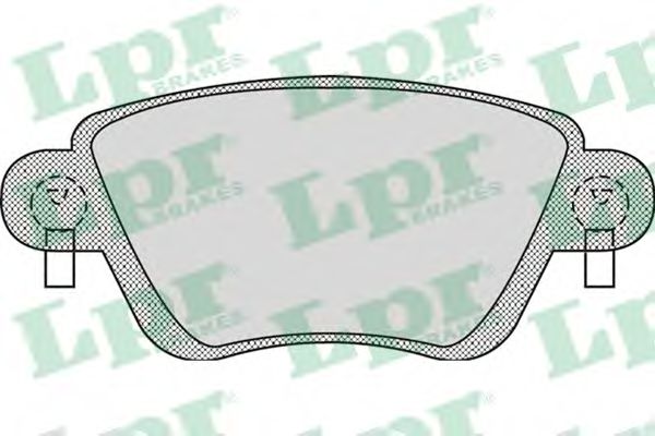 Тормозные колодки LPR 05P897