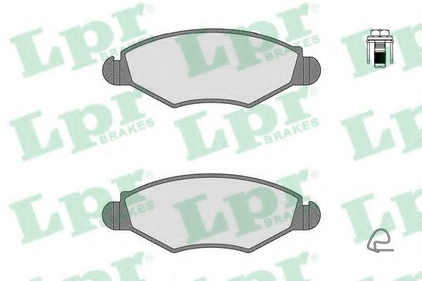 Тормозные колодки LPR 05P903